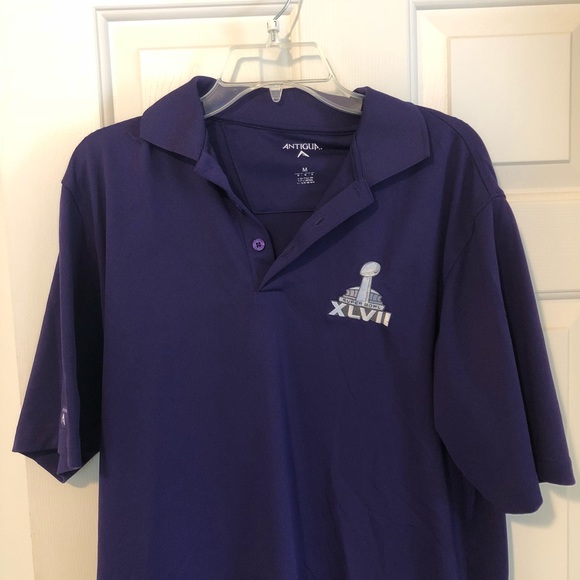 Baltimore Ravens Super Bowl XLVII Golf Polo - Picture 1 of 2